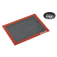 Tappetino silicone microforato Air Mat Silikomart 30 x 40 cm bignè pane